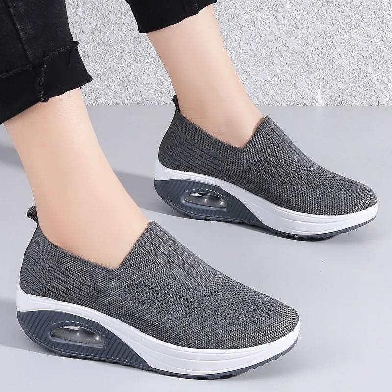 Airthéna™ – Basket Orthopédique Femme à Semelle Air et Maintien Optimal