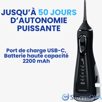 Aquadyn™ – Jet Dentaire Hydropulseur avec 5 Modes de Pression
