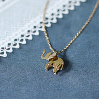 Pendentif d'Éléphant en Or