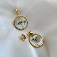 Boucles d'oreilles Boho Floral en Or