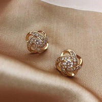 Boucles d'oreilles Sphère Élégante Brillante
