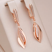 Boucles d'oreilles Pointes Elégantes en Or