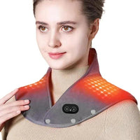 CalorZen™ – Coussin Chauffant Dos et Nuque Soulagement Chauffant Ajustable
