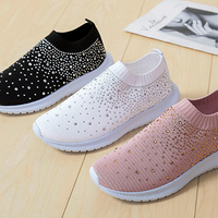 Chaussures vulcanisées cristal pour femmes