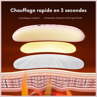 Ceinture Chauffante Utérine Intelligente pour Les Douleurs Menstruelles, Abdominales et Lombaires