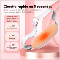 Ceinture Chauffante Utérine Intelligente pour Les Douleurs Menstruelles, Abdominales et Lombaires