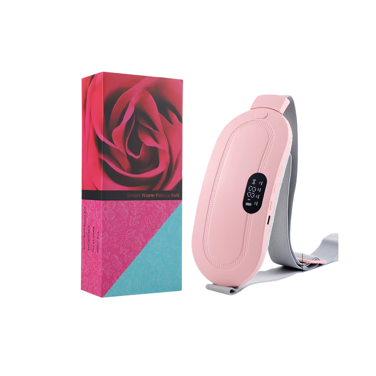 Ceinture Chauffante Utérine Intelligente pour Les Douleurs Menstruelles, Abdominales et Lombaires