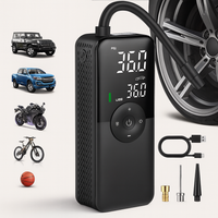 Gonfleur pneus portable voiture moto vélo – Compresseur d’air électrique