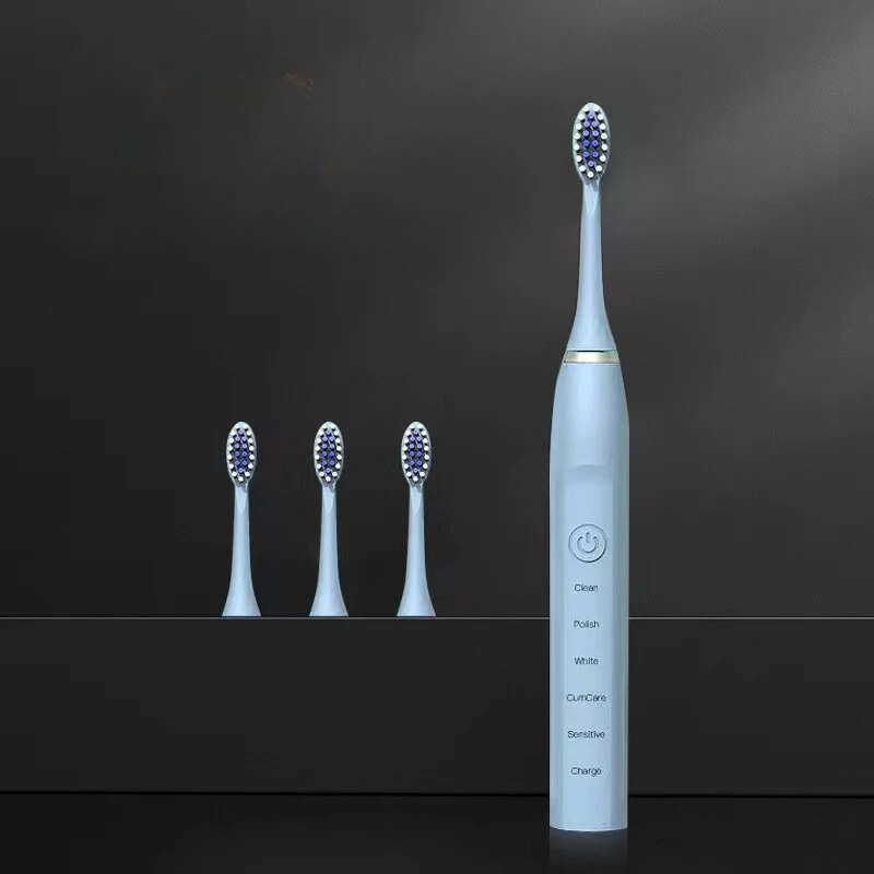 CleanFlex™ – Brosse à Dents Sonique Non-Rechargeable Élimination de Plaque