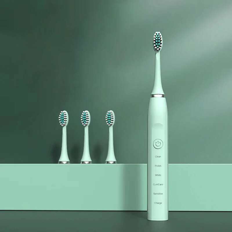 CleanFlex™ – Brosse à Dents Sonique Non-Rechargeable Élimination de Plaque