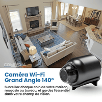 Comfexia™ – Mini Caméra Espion Sans Fil, Contrôle à Distance et Enregistrement HD