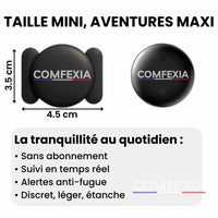 Comfexia™ – Traceur GPS Valise Sans Abonnement – Android & iOS