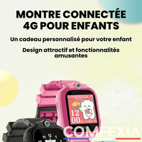 Comfexia™ – Montre Connectée Enfant 4G avec Appels & Caméra HD