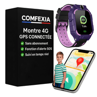 Comfexia™ – Montre GPS Enfant Connectée avec Localisation en Temps Réel