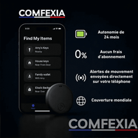 Comfexia™ – Traceur GPS Moto Sans Abonnement – Android & iOS Find My