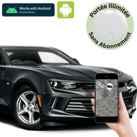 Comfexia™ – Traceur GPS Voiture Sans Abonnement Ultra-Précis, Compatible Android & iOS