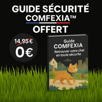 Comfexia™ – Collier GPS Sans Abonnement pour chat, IOS & Android