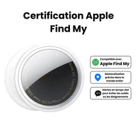 Comfexia™ – Traceur GPS Chat Sans Abonnement, iOS Apple Find My
