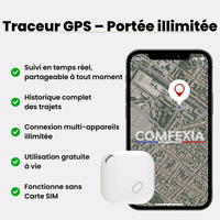 Comfexia™ – Traceur GPS Chien Sans Abonnement, Suivi Précis – IOS