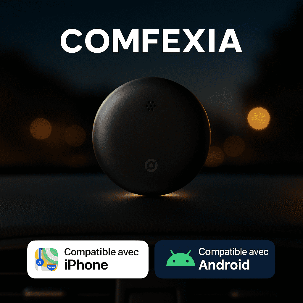 Comfexia™ – Traceur GPS Enfant Sans Abonnement – Android & iOS
