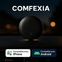 Comfexia™ – Traceur GPS Enfant Sans Abonnement Aimanté – Android & iOS Find My