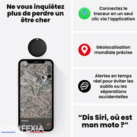 Comfexia™ – Traceur GPS Moto Sans Abonnement & Sans Carte SIM, Compatible Android & iOS