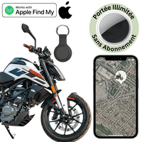 Comfexia™ – Traceur GPS Moto Sans Abonnement, iOS Apple Find My