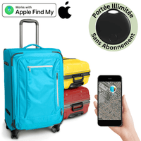 Comfexia™ – Traceur GPS Valise Sans Abonnement Ultra-Précis, Compatible Android & iOS