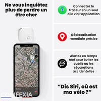 Comfexia™ – Traceur GPS Vélo Sans Abonnement, Apply My Find