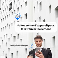 Comfexia™ – Traceur GPS Vélo Sans Abonnement Ultra-Précis, Compatible Android & iOS