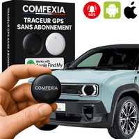Comfexia™ – Traceur GPS Voiture Sans Abonnement – Android & iOS Find My