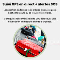 Comfexia™ – Traceur GPS pour Valise Sans Abonnement Suivi Discret, IOS
