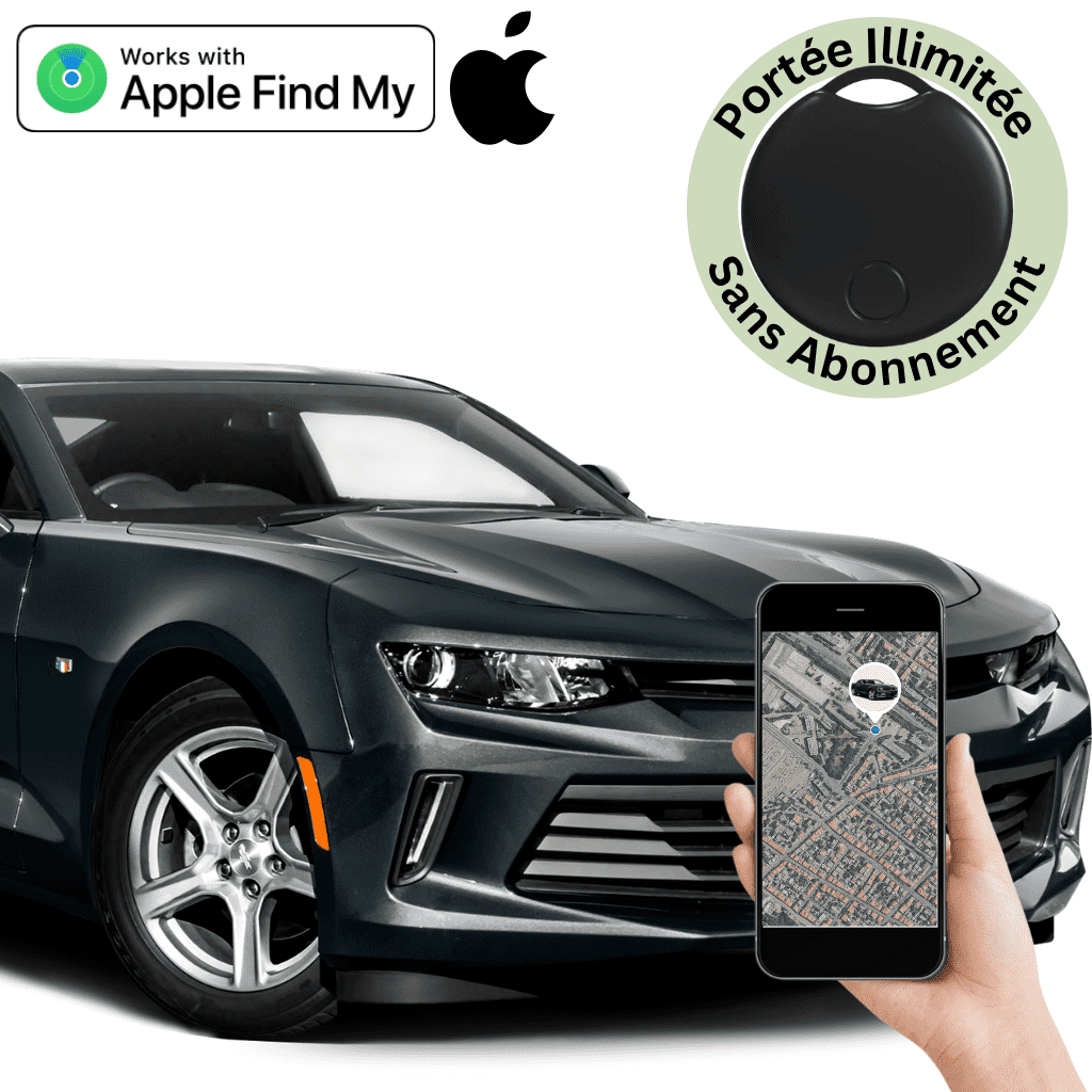 Comfexia™ – Traceur GPS voiture Sans Abonnement Ultra-Précis, Compatible Android & iOS