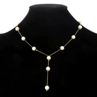 Ensemble de Trois Pièces de Perles Élégantes en Or
