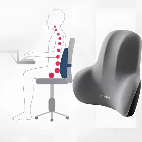 Coussin Lombaire Ergonomique En Mousse à Mémoire de Forme