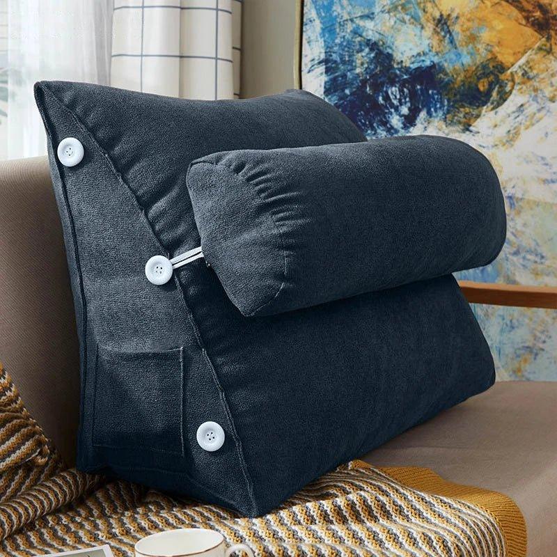 ReadLuxe™ – Coussin de Lecture Ergonomique avec Soutien Lombaire