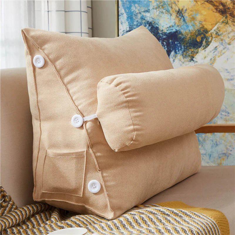 ReadLuxe™ – Coussin de Lecture Ergonomique avec Soutien Lombaire