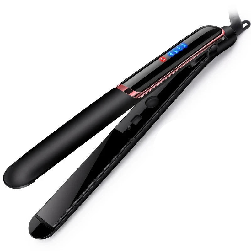 CurlPro™ – Lisseur Ionique 2-en-1 pour Cheveux Lisses & Bouclés