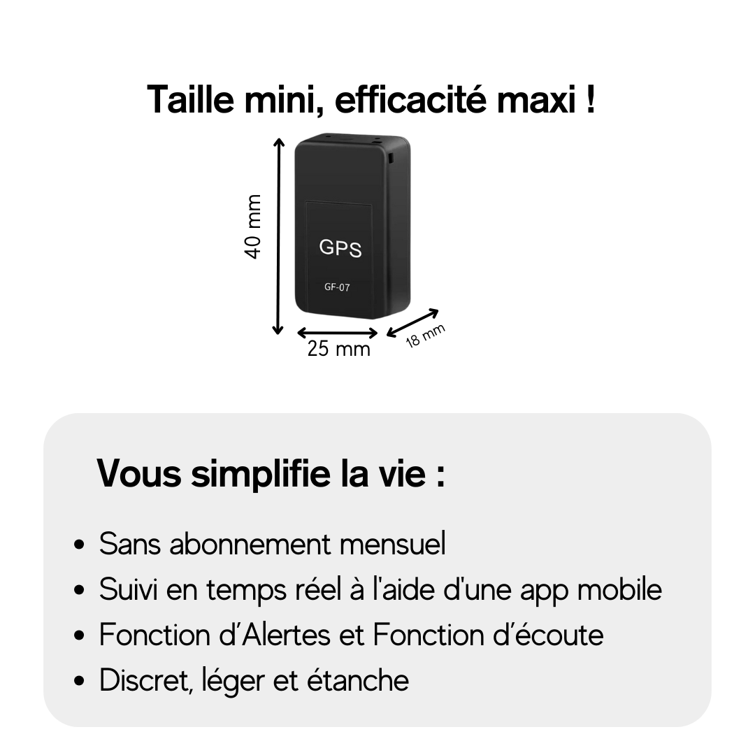 OmniTrack™ – Balise GPS Sans Abonnement - Suivi en Temps Réel