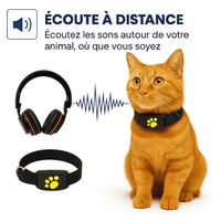 Mewly™ – Collier GPS Chat Sans Abonnement Suivi Instantané Haute Précision