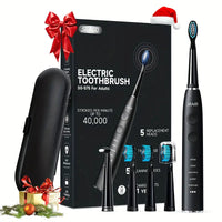 Dentrax™ – Brosse à dents électrique automatique pour hommes, longue autonomie et étanche