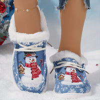 Baskets Épaisses et Chaudes “bonhomme de Neige”