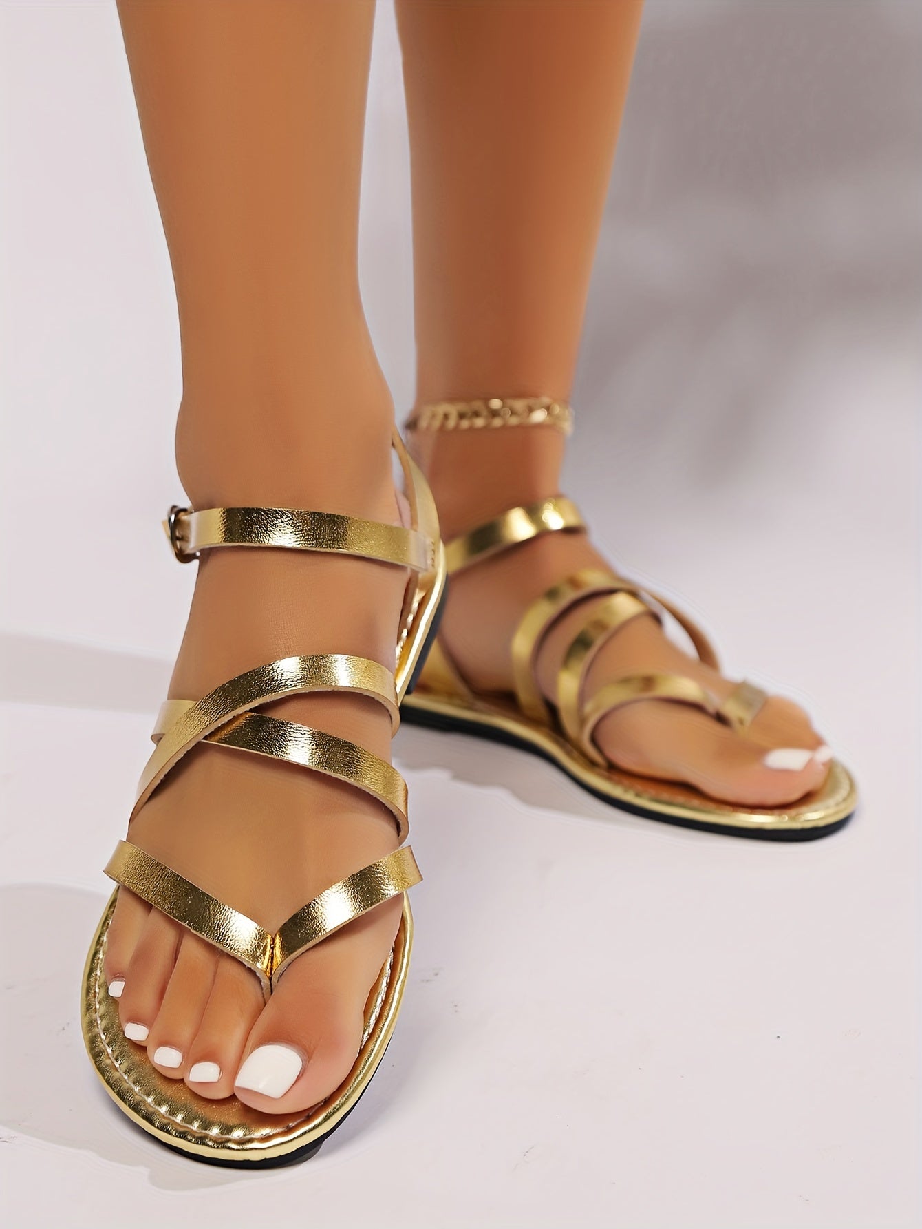Sandales estivales minimalistes pour femme