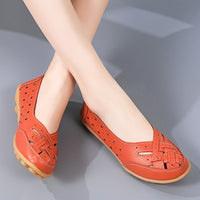 chaussures plates légères et respirantes
