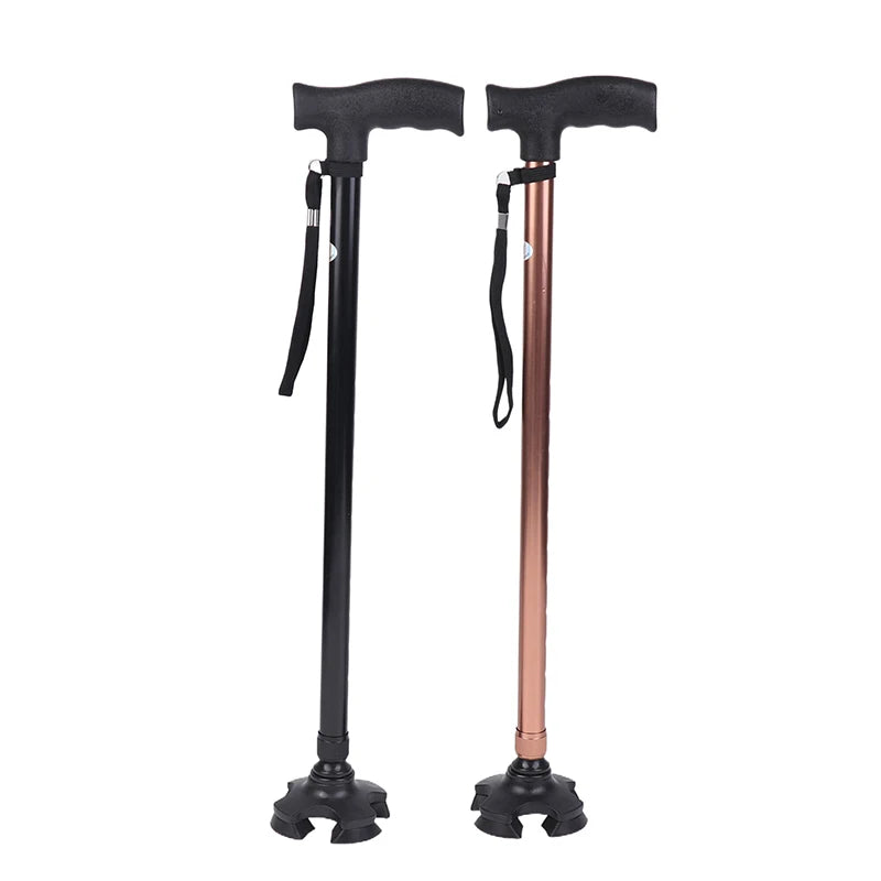 FoldEase™ – Canne Marche Orthopédique Réglable Pliable