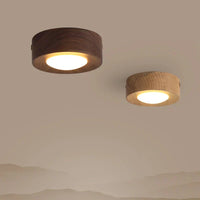Lampe Plafonnier Bois Chic avec LED Intense