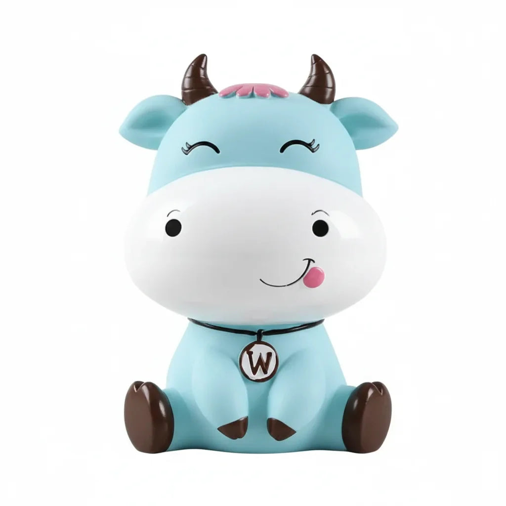 Tirelire Vache Rose