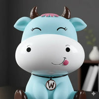 Tirelire Vache Rose