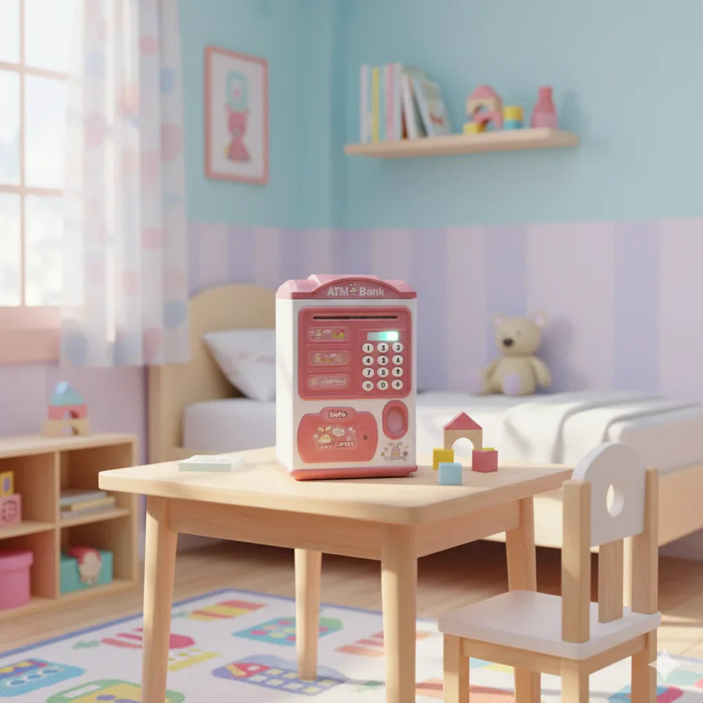 Tirelire Coffre-Fort Enfant