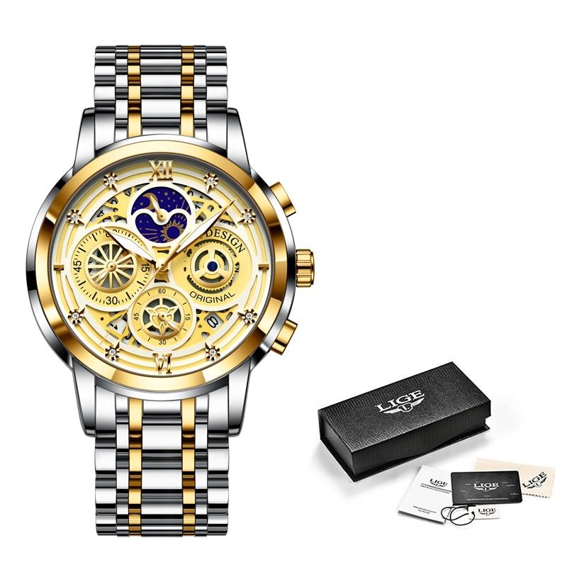 Montre bracelet élégante pour homme